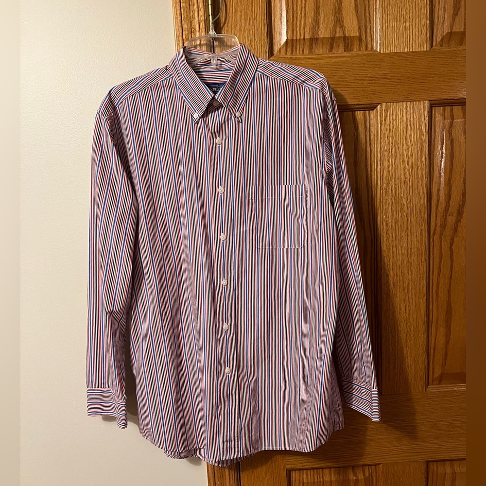 Pendleton men’s cotton button down shirt, large